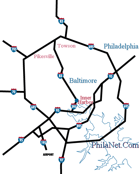 Philanet.Com Baltimore's Inner Harbor